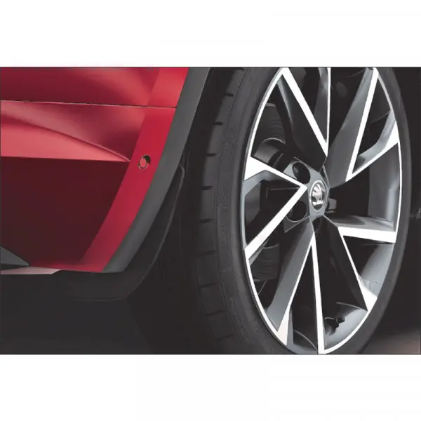 Skvettlapper bak Skoda Kodiaq I Sportline 2016 - 2024 | Black - sett 2 stk.