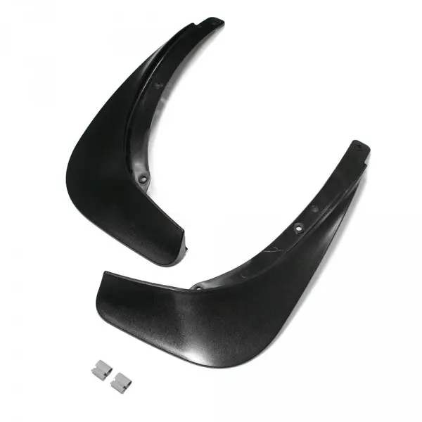 Skvettlapper bak Skoda Yeti (5L) 2010-2013 | Black - sett 2 stk.