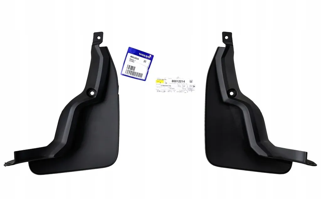 Skvettlapper bak Volvo EX30 2023 -> │ Genuine® Rear Mudflap Kit Black - sett 2 stk. – bilde 3