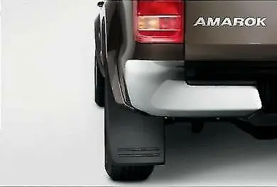 Skvettlapper bak VW Amarok I 2009 - 2020 | Black - sett 2 stk.