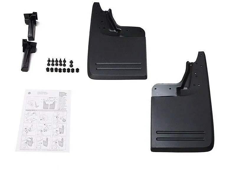 Skvettlapper bak VW Amarok I 2009 - 2020 | Black - sett 2 stk. – bilde 2