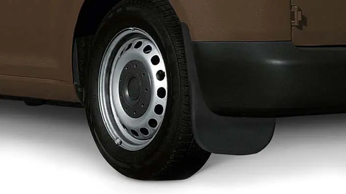 Skvettlapper bak VW Caddy IV 2015 - 2020 | Black - sett 2 stk.