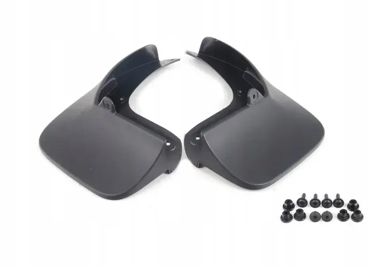 Skvettlapper bak VW Golf VII Hatchback 2013 - 2017  / VW e-Golf 2015 - 2017  | Black - sett 2 stk.