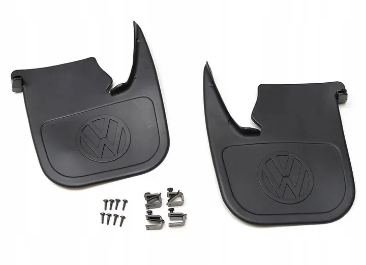 Skvettlapper bak VW T4 1996-2003 | Black - sett 2 stk.