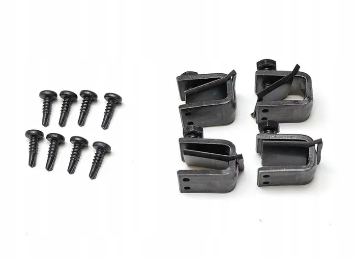 Skvettlapper bak VW T4 1996-2003 | Black - sett 2 stk. – bilde 3