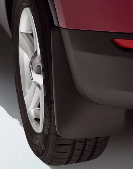 Skvettlapper bak VW Tiguan I 2007-2016 | Black - sett 2 stk.