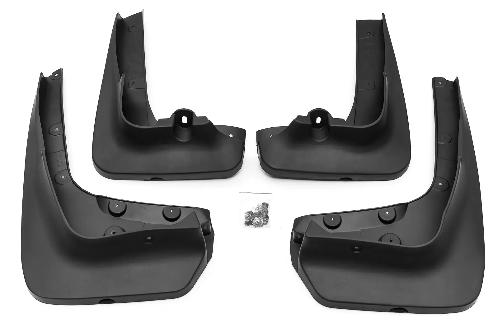 Skvettlapper BMW X6 (F16) 2014 - 2019 │ Black Mud Guards - sett 4 stk. Image 2