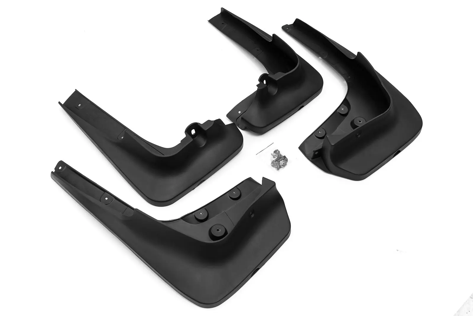 Skvettlapper BMW X6 (F16) 2014 - 2019 │ Black Mud Guards - sett 4 stk. Image 4