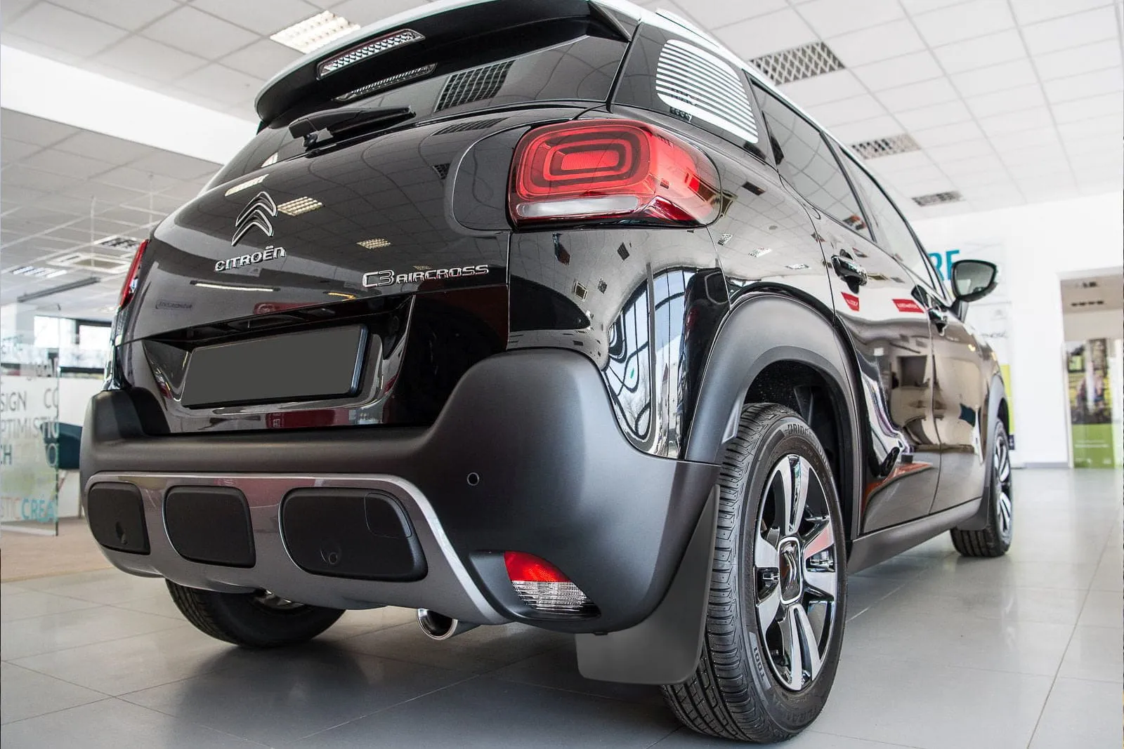Skvettlapper Citroen C3 Aircross 2017 ->