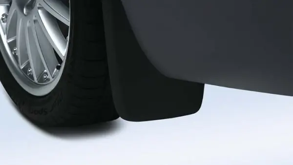 Skvettlapper foran Audi A6 Allroad C6 2006 - 2011 | Black - sett 2 stk.