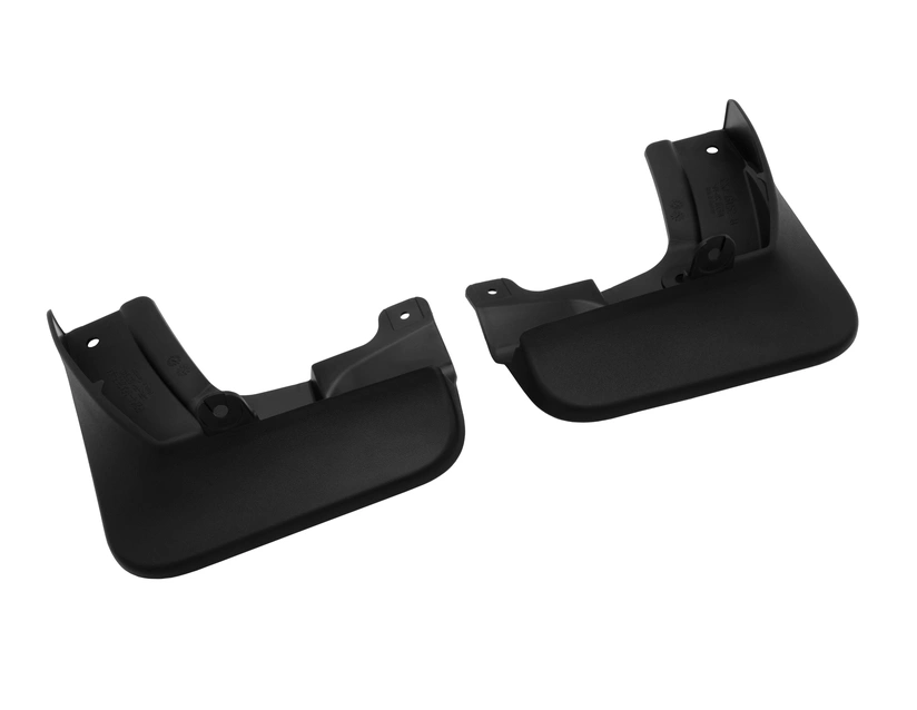 Skvettlapper foran Ford Explorer EV 2023 -> | Genuine® Black - sett 2 stk. – bilde 4