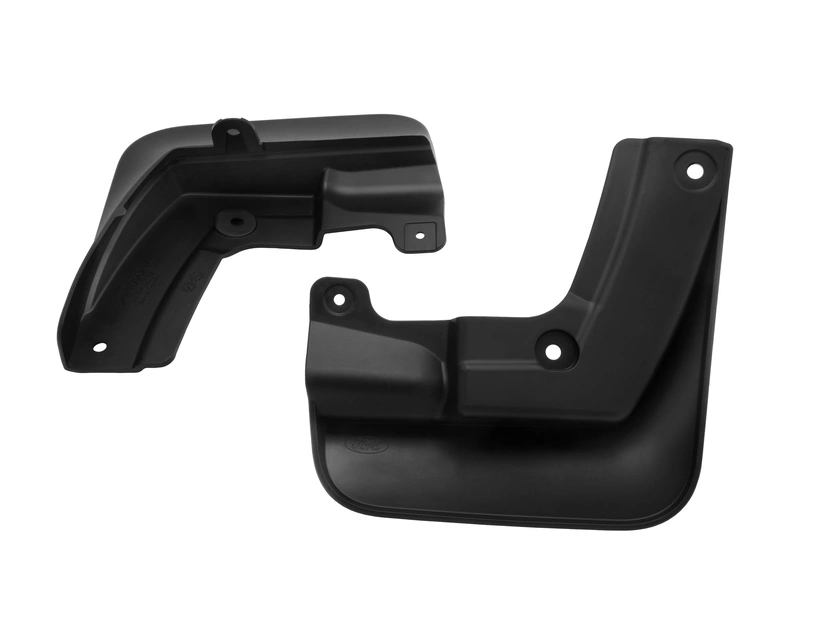 Skvettlapper foran Ford Explorer EV 2023 -> | Genuine® Black - sett 2 stk. – bilde 5