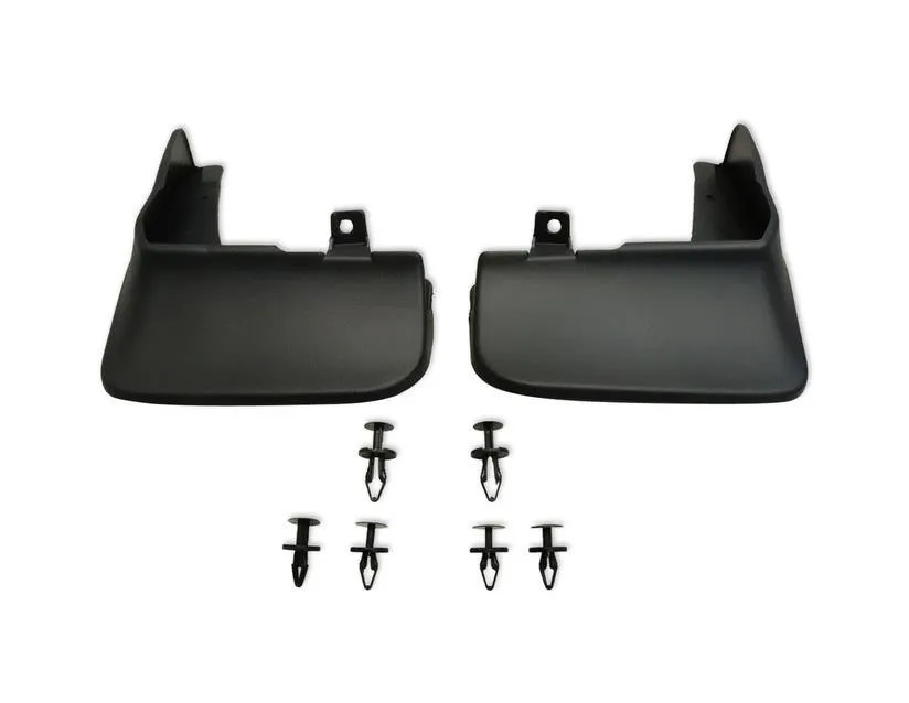 Skvettlapper foran Ford Transit Connect II / Tourneo Connect II 2012 - 2022  | Genuine® Black - sett 2 stk. – bilde 3