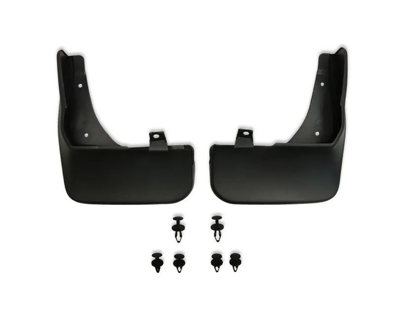 Skvettlapper foran Ford Transit Connect II / Tourneo Connect II 2012 - 2022  | Genuine® Black - sett 2 stk. – bilde 4