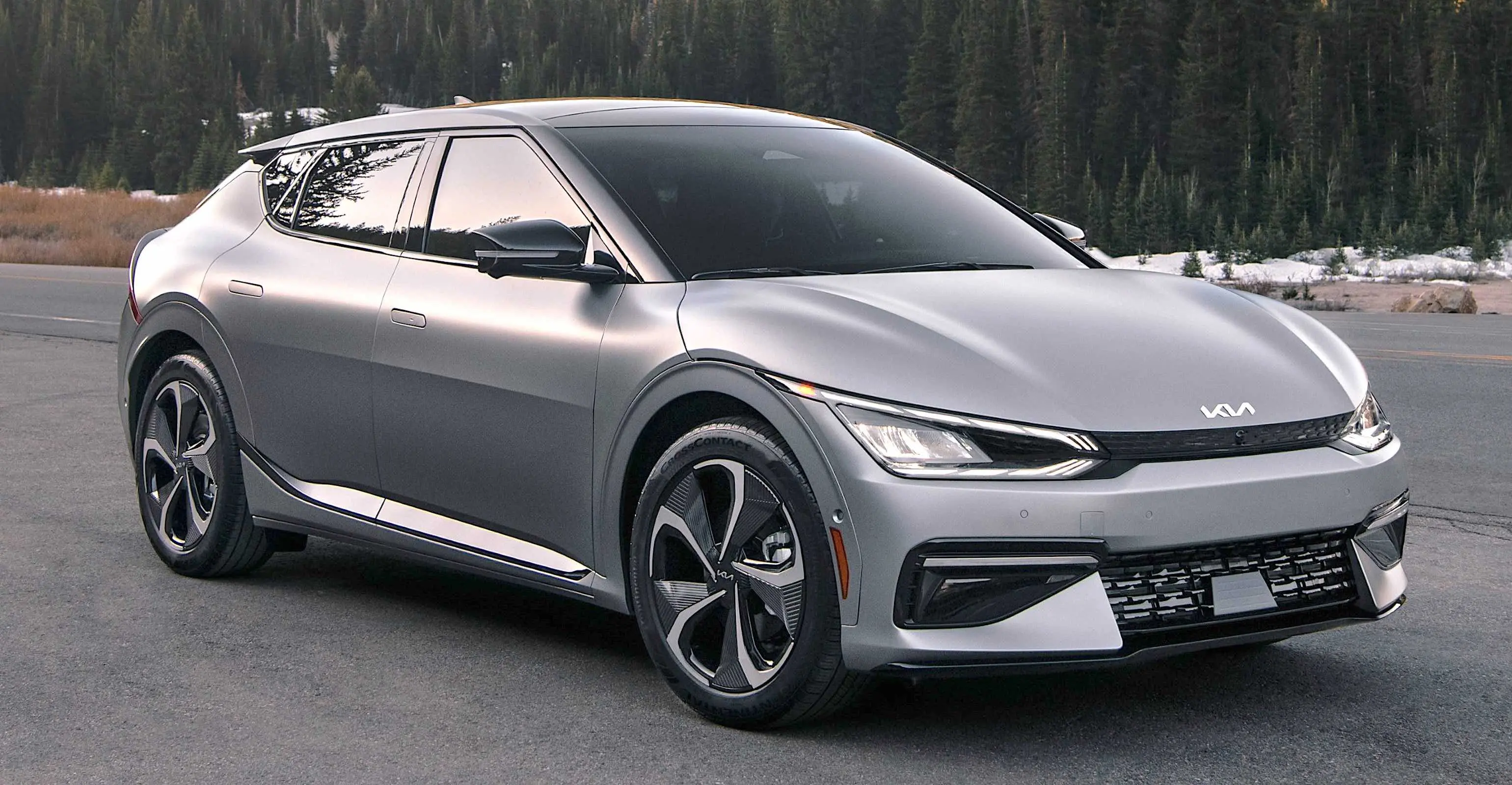 Skvettlapper foran Kia EV6 GT-Line 2021 - 2024 | sett 2 stk. – bilde 3