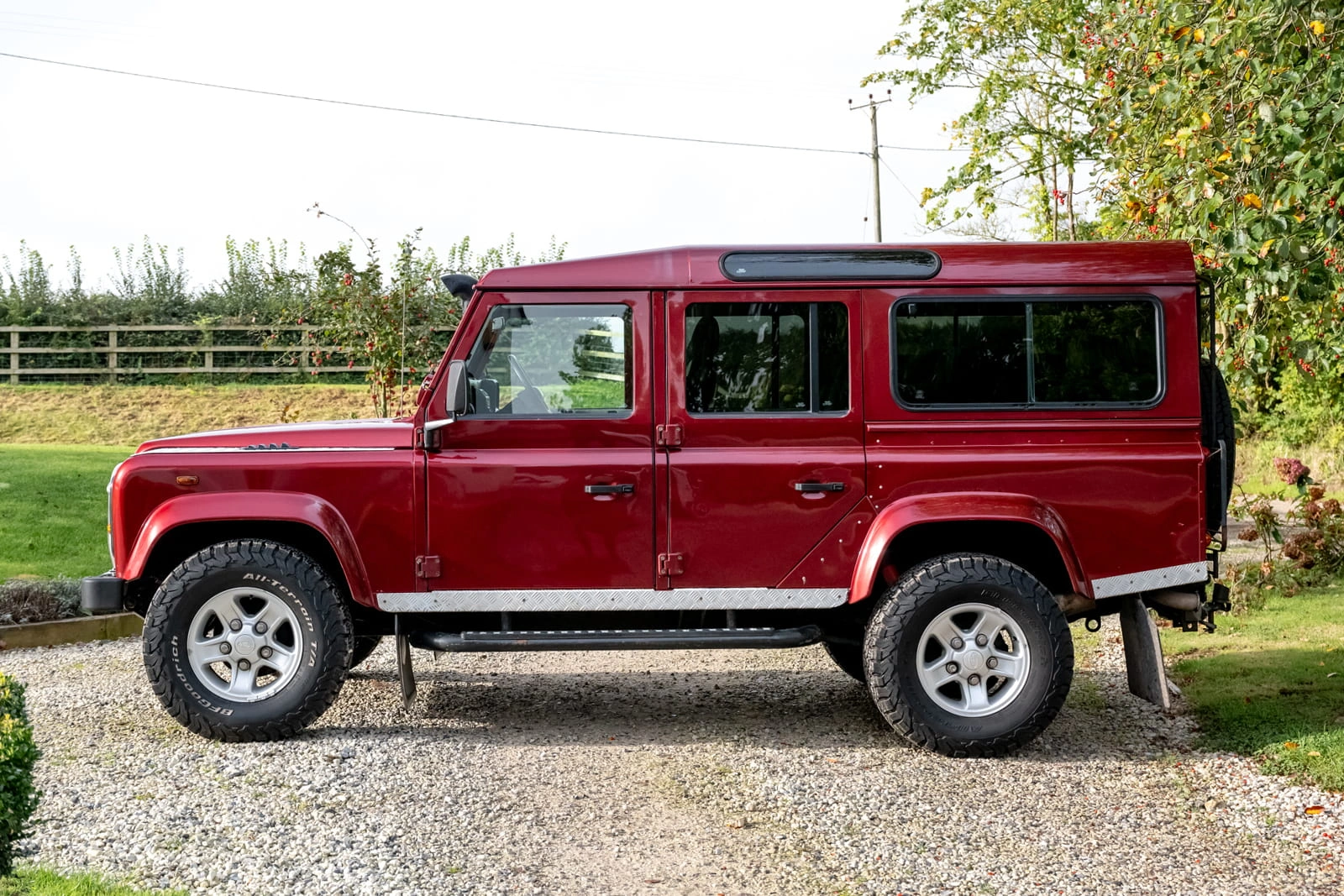 Skvettlapper foran Land Rover Defender 110 1983 - 2016 | Black - sett 4 stk. – bilde 2