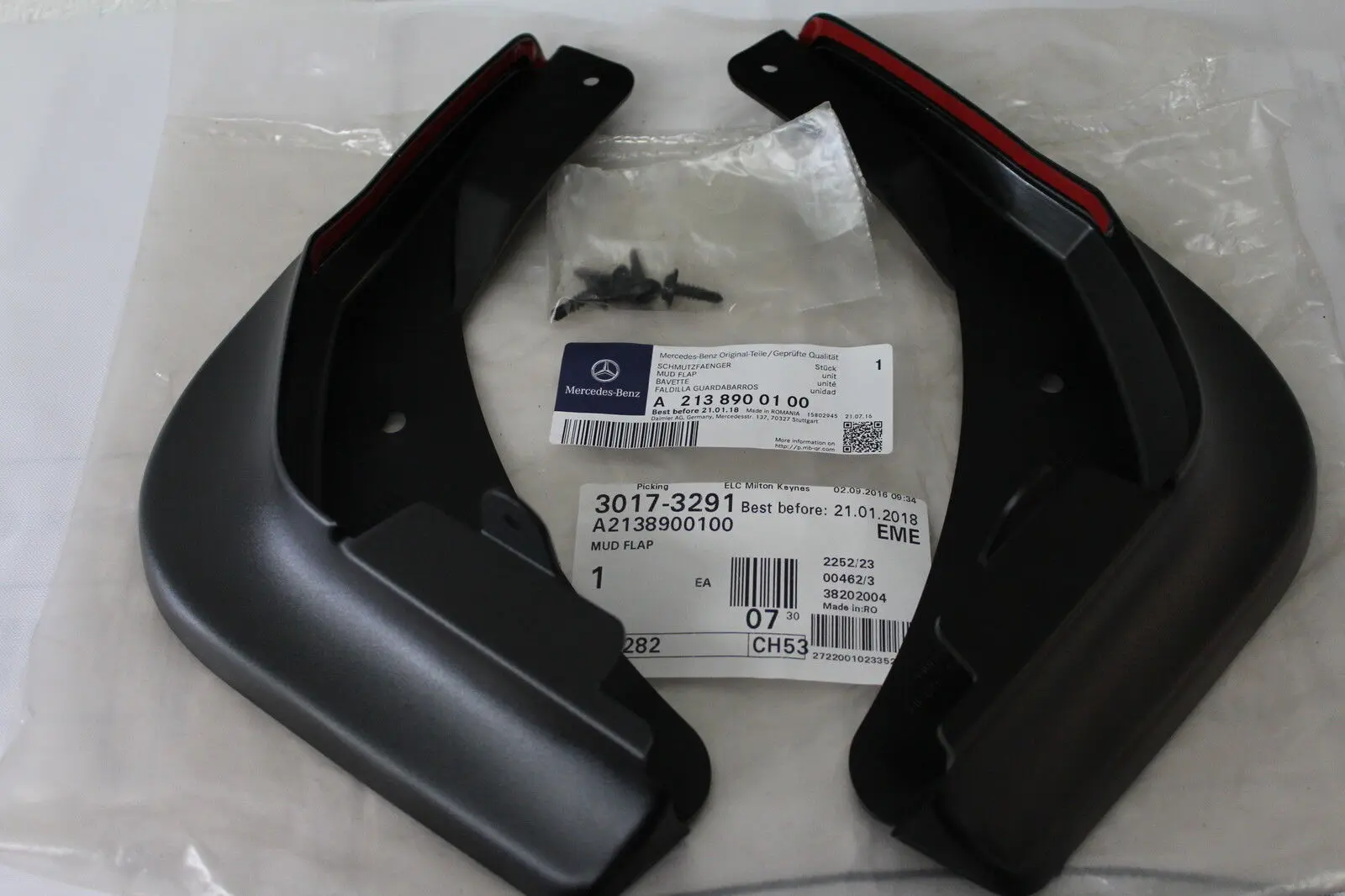 Skvettlapper foran Mercedes-Benz E (W213/S213) 2016 - 2023 – bilde 3