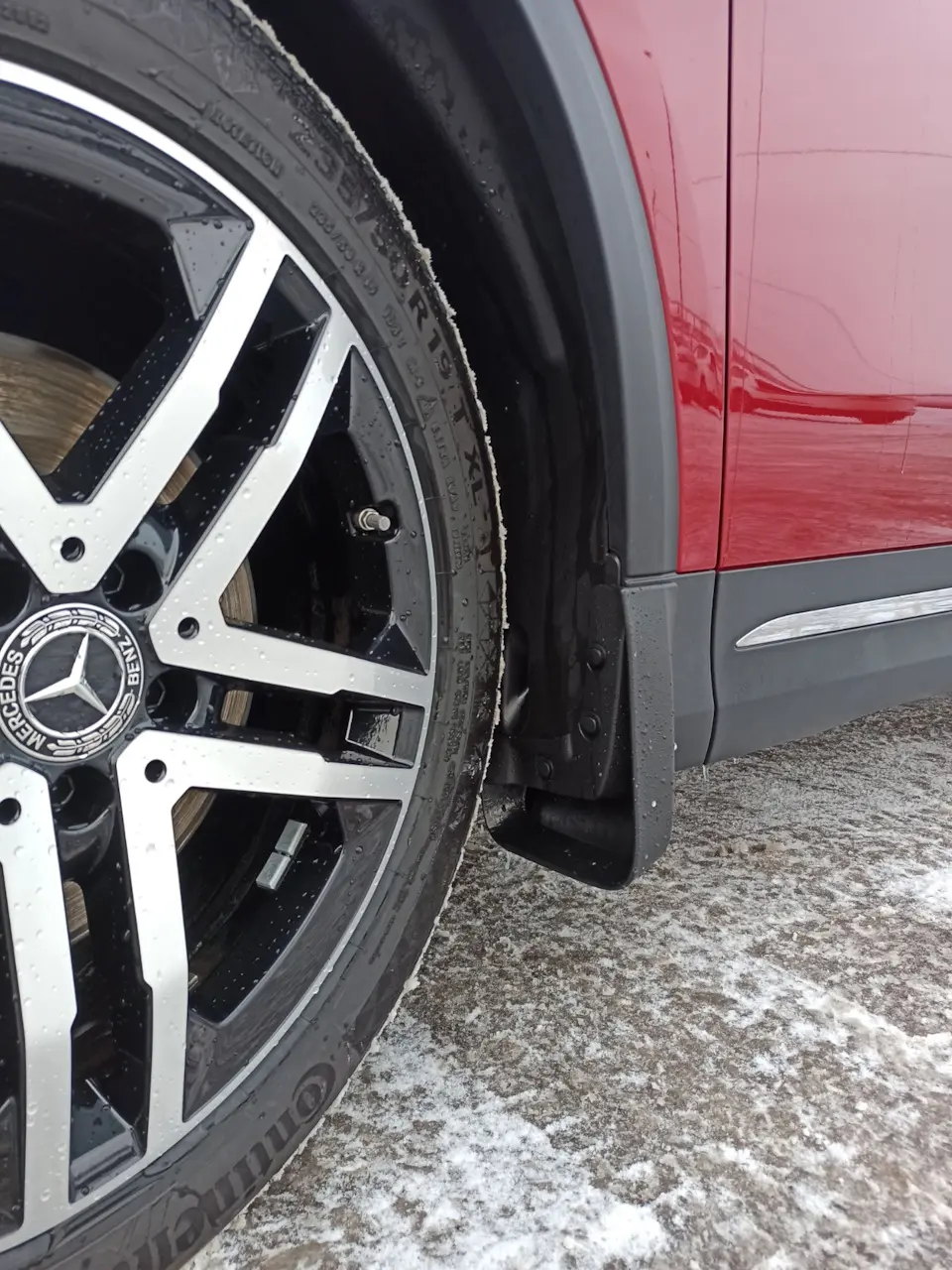 Skvettlapper foran Mercedes-Benz EQA (H243) 2021 -> / Mercedes-Benz GLA (H247) 2019 -> – bilde 3