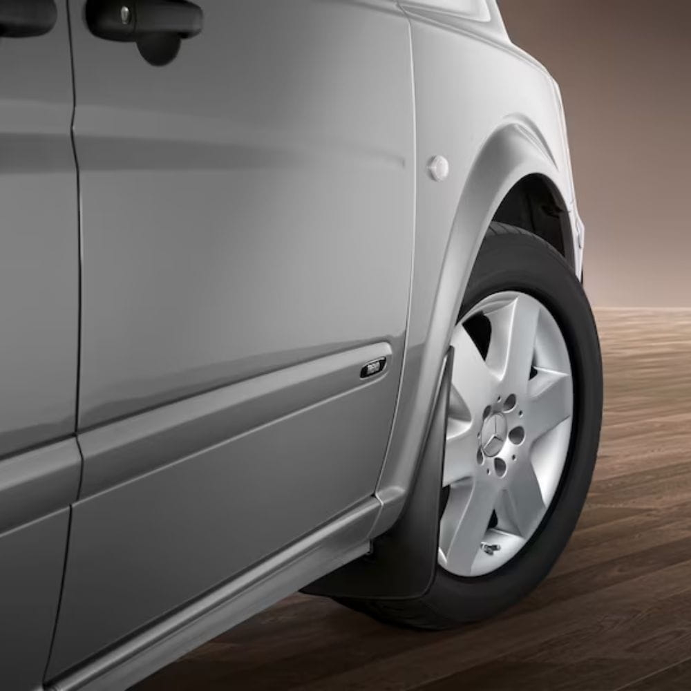 Skvettlapper foran Mercedes-Benz Vito (W639) / Viano (W639) 2003 - 2014 │ Genuine® Mud Flaps - sett 2 stk.