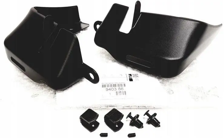 Skvettlapper foran Peugeot Partner II / Citroen Berlingo II 2008 - 2018 | Genuine® Black - sett 2 stk. – bilde 2