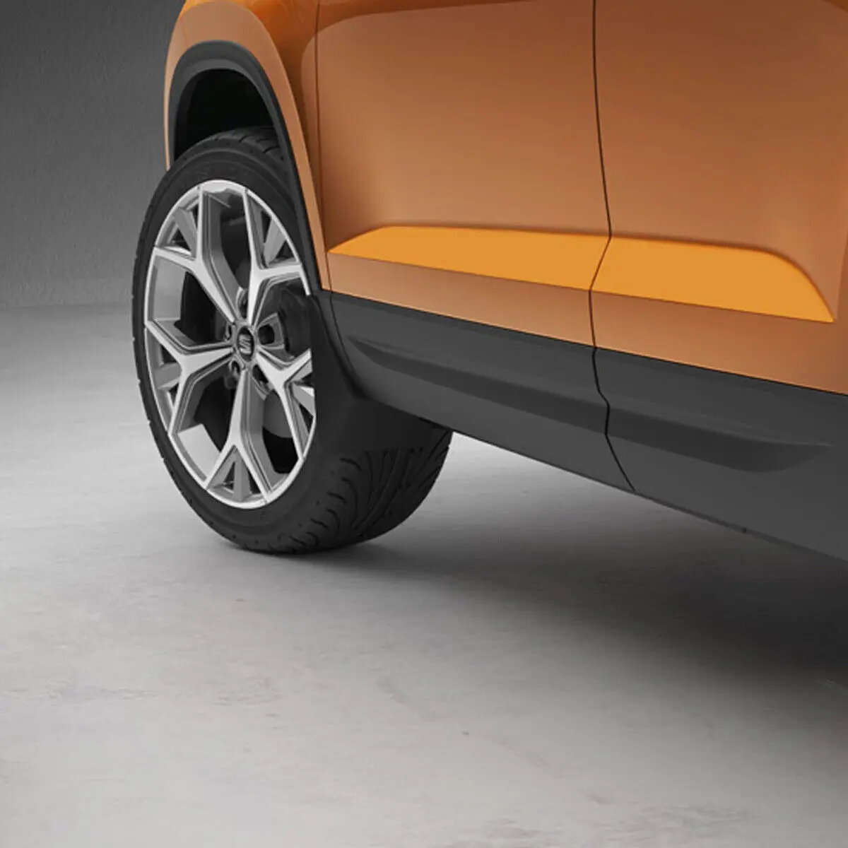 Skvettlapper foran Seat Ateca 2016 -> | Black - sett 2 stk. – bilde 2