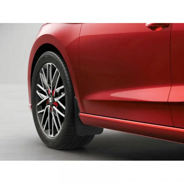Skvettlapper foran Seat Ibiza (6F) 2018-> | Black - sett 2 stk.