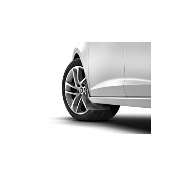 Skvettlapper foran Seat Leon III (5F) 3D/5D 2013-2017 / Seat Leon III (5F) 3D/5D 2017-> | Black - sett 2 stk.
