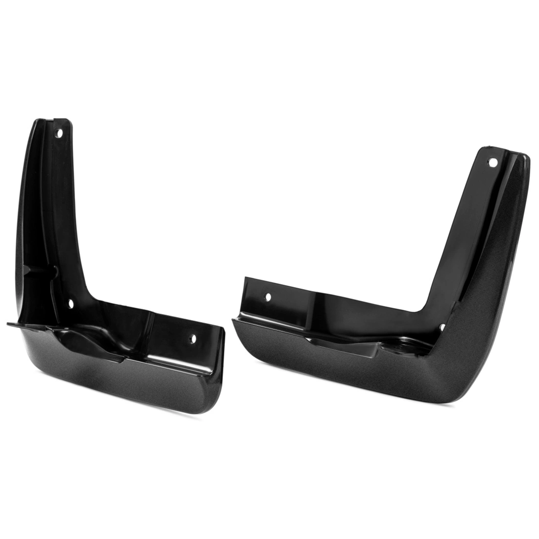 Skvettlapper foran Skoda Elroq 2024 -> | Genuine® Black - sett 2 stk. – bilde 2
