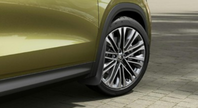 Skvettlapper foran Škoda Kodiaq II 2024 -> | Genuine® Black - sett 2 stk. – bilde 2