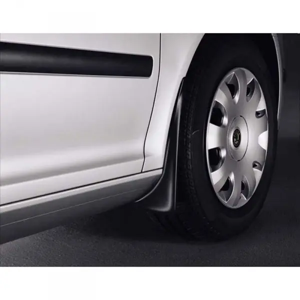 Skvettlapper foran Skoda Octavia II (1Z) 2004-2013 | Black - sett 2 stk. – bilde 2