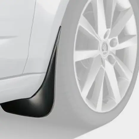 Skvettlapper foran Škoda Superb III 2015 − 2024 │ Genuine® Mud Flaps Front – bilde 3