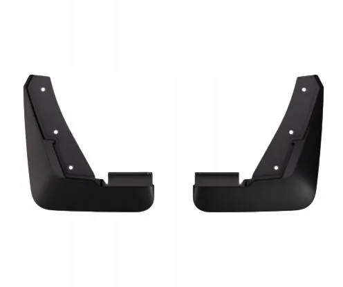 Skvettlapper foran Volvo EX30 2023 -> │ Genuine® Front Mudflap Kit Black - sett 2 stk. – bilde 5
