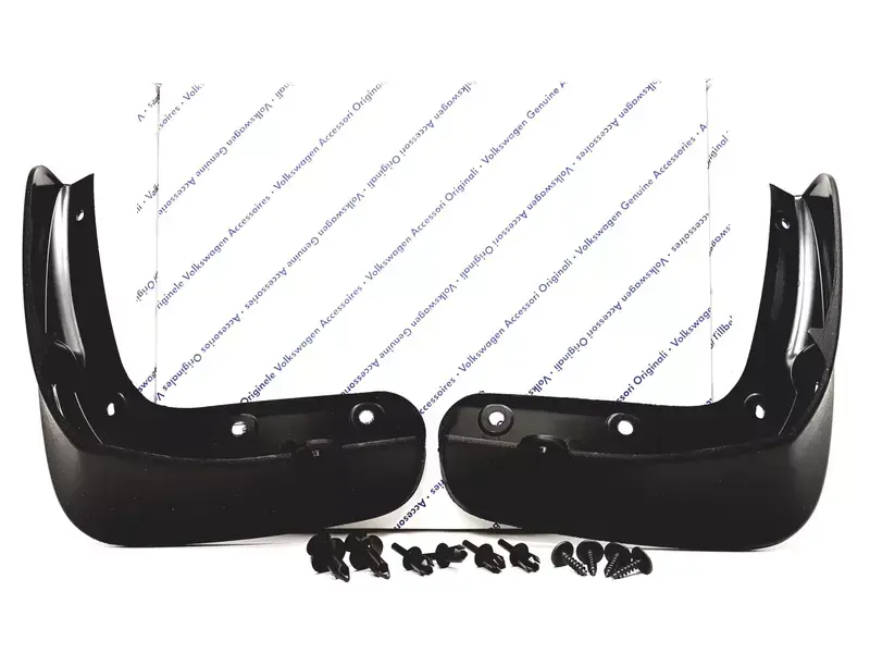 Skvettlapper foran VW Golf 7 / VW e-Golf 7 / VW Sportsvan | Black - sett 2 stk. Image 1