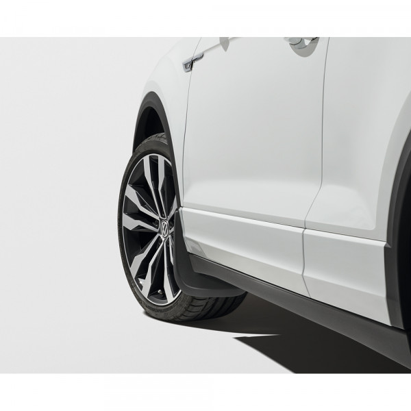 Skvettlapper foran  VW T-Roc Cabriolet 2019 -> | Black - sett 2 stk.
