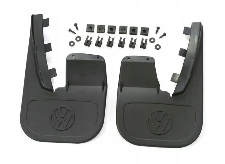 Skvettlapper foran VW T4 1999 - 2003 | Black - sett 2 stk.