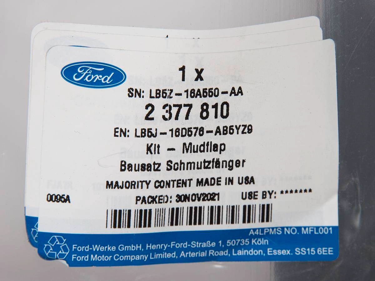 Skvettlapper Ford Explorer VI 2019 -> | foran Genuine® Black - sett 2 stk. – bilde 7