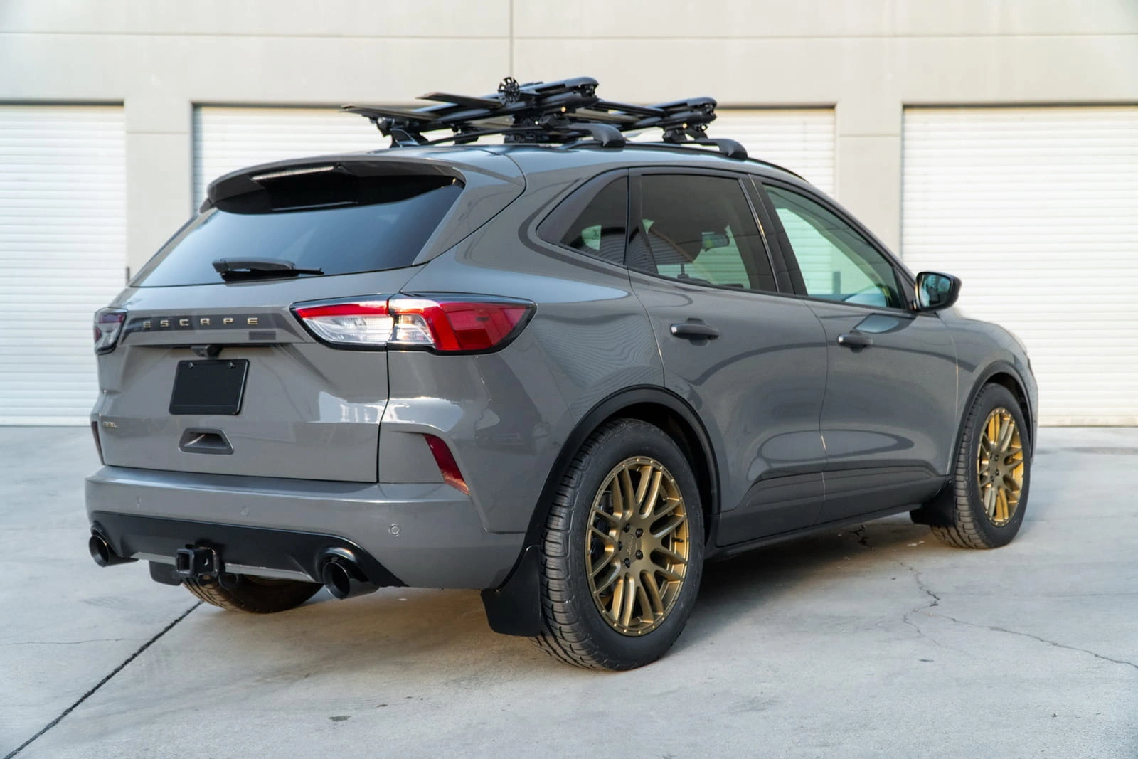 Skvettlapper Ford Kuga III 2019 -> │ Black Mud Guards - sett 4 stk.