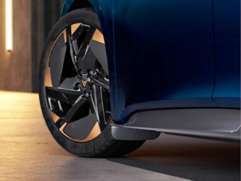 Skvettlapper front Cupra Born 2021-> │ Genuine® Mud Flaps Kit - sett 2 stk.