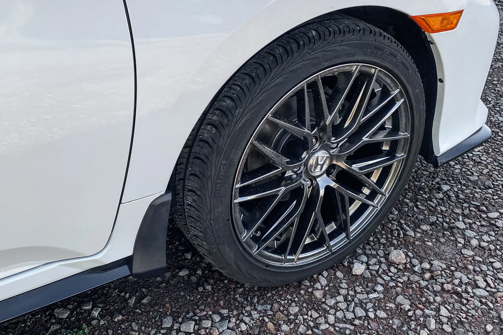 Skvettlapper HONDA CIVIC X facelift 2018 ->