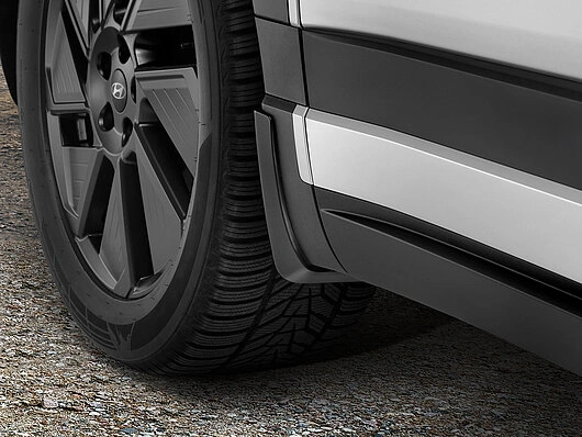 Skvettlapper Hyundai Ioniq 9 2025 -> | foran - Genuine® Black Mud Flaps - sett 2 stk.