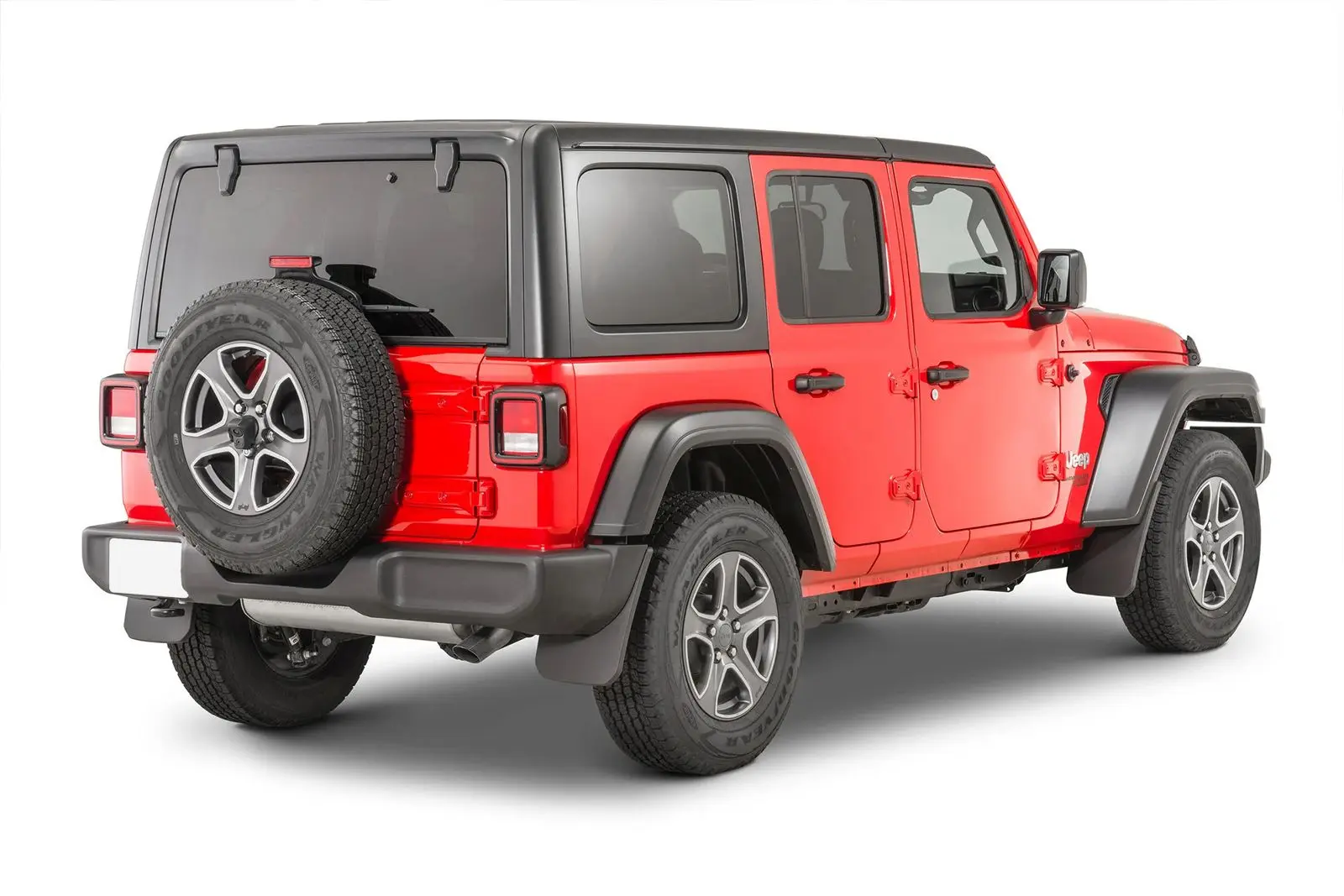 Skvettlapper Jeep Wrangler JL 2017 -> – bilde 2