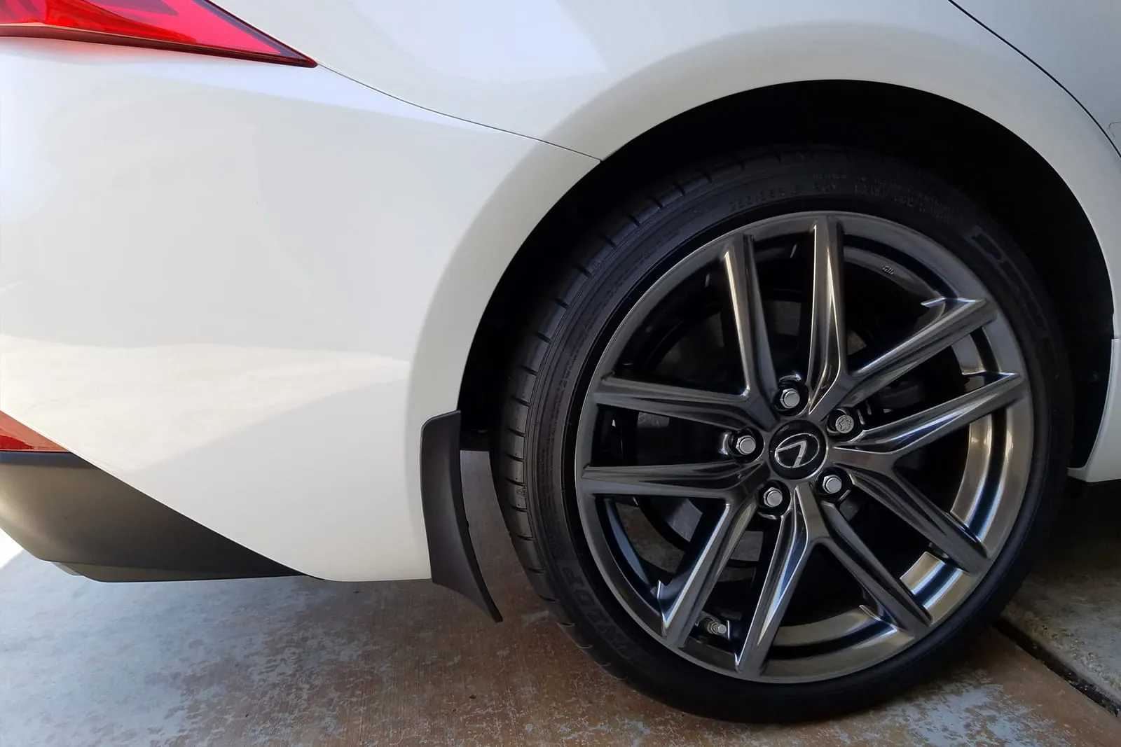 Skvettlapper Lexus IS III 2013 - 2020 – bilde 2