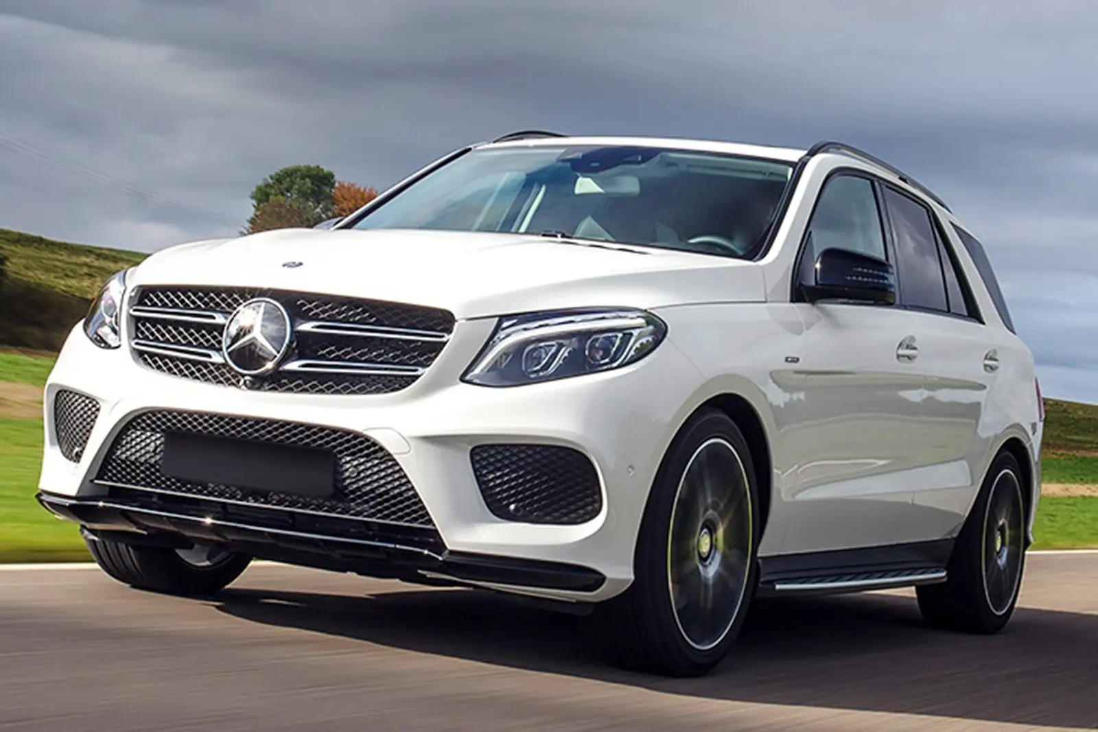 Skvettlapper Mercedes-Benz GLE SUV AMG 2015-2019 / Mercedes-Benz ML (W166) AMG 2012-2015 – bilde 7
