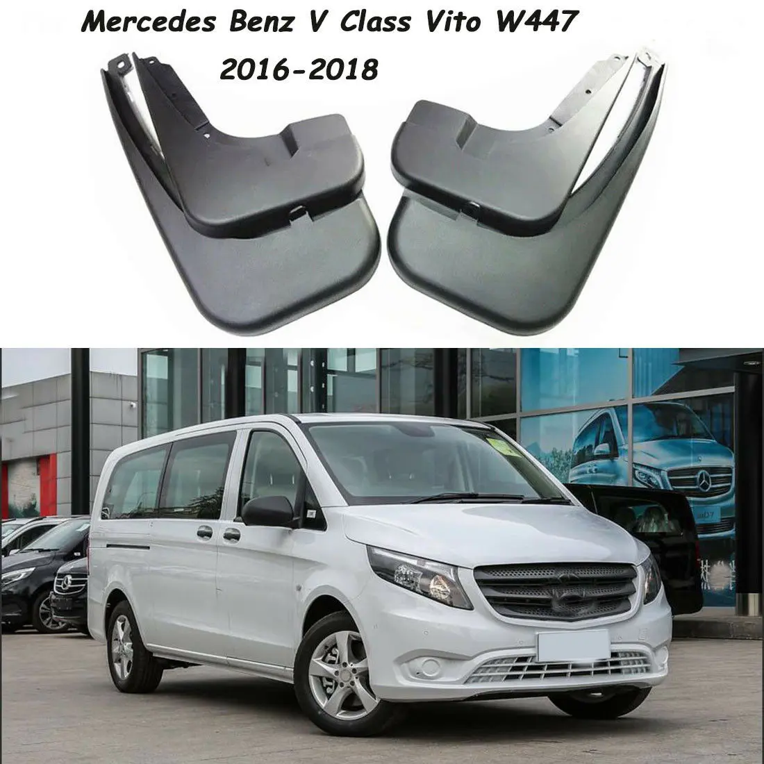 Skvettlapper Mercedes-Benz Vito / V-Class (W447) 2014 -> – bilde 2