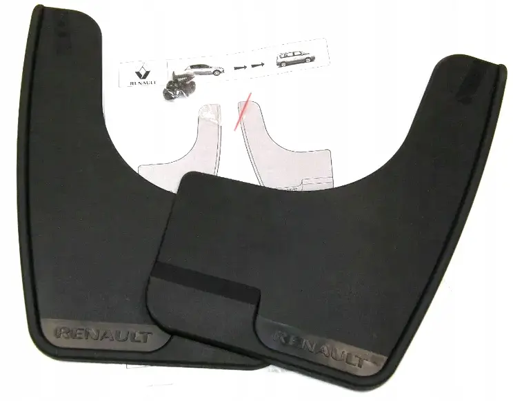 Skvettlapper Renault Zoe 2012 - 2024 │ sett 2 stk. Image 2