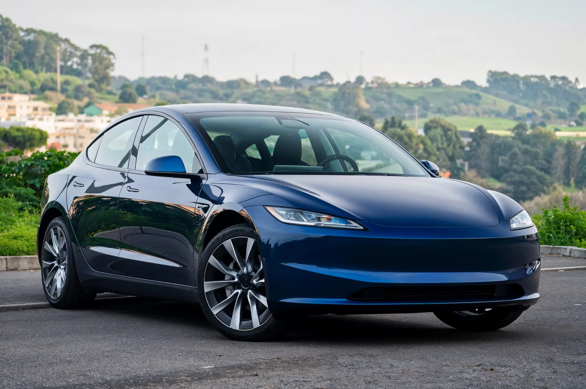 Skvettlapper Tesla Model 3 2017 - 2023 │ foran + bak - sett 4 stk.