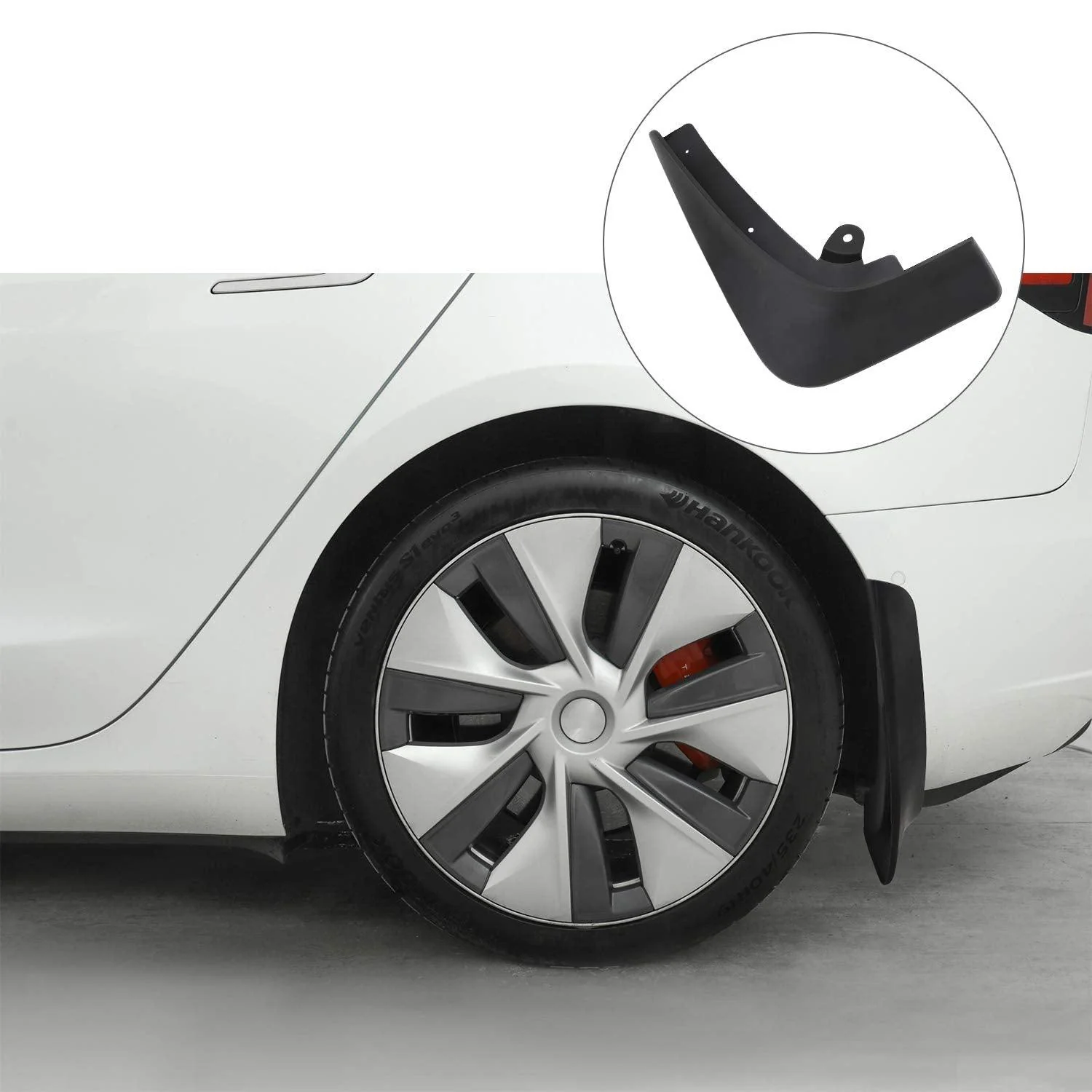 Skvettlapper Tesla Model X 2016 - 2021 | sett 4 stk. – bilde 3