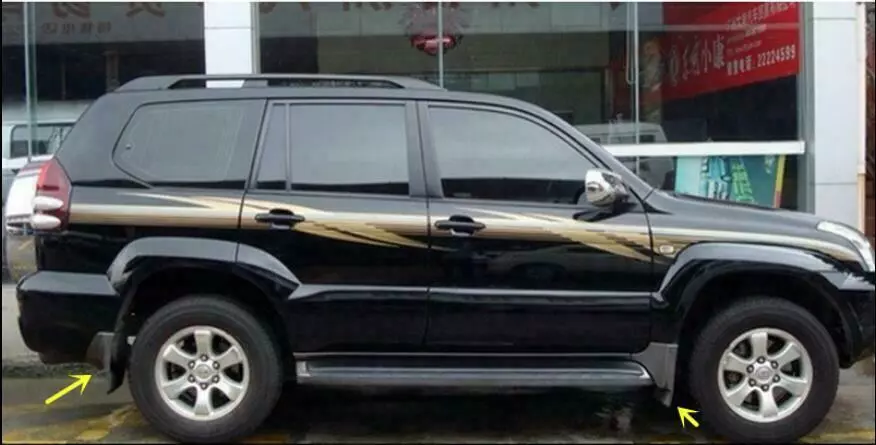 Skvettlapper Toyota Land Cruiser J120 2002 - 2009 │ sett 4 stk. – bilde 4