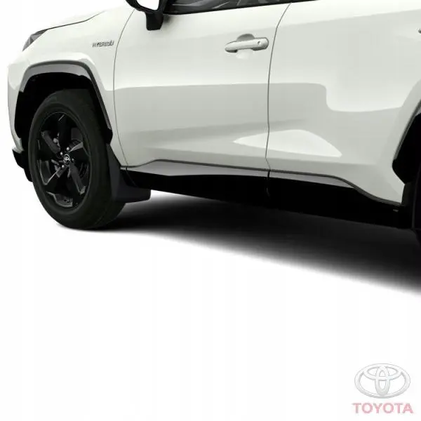 Skvettlapper Toyota RAV4 V 2019 -> / Toyota RAV4 Plug-in Hybrid 2020 -> | Black - sett 4 stk. Image 4
