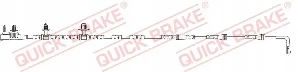 Slitasjevarsler, bremseklosser bak Jaguar I-Pace 2018 - 2024 Image 2